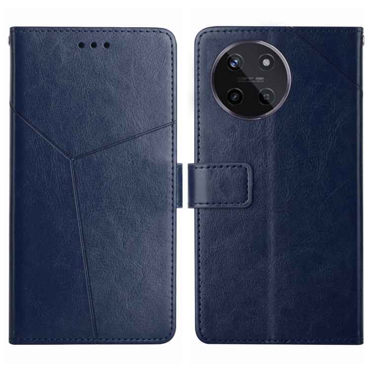 HT01 Y-shaped Pattern Flip Leather Phone Case, For Realme 12 Pro/12 Pro+ Global, For Realme C67 4G, For Realme 11 5G Global, For Realme C53, For Realme 11 4G Global, For Realme C65 4G