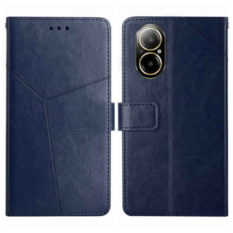 HT01 Y-shaped Pattern Flip Leather Phone Case, For Realme 12 Pro/12 Pro+ Global, For Realme C67 4G, For Realme 11 5G Global, For Realme C53, For Realme 11 4G Global, For Realme C65 4G