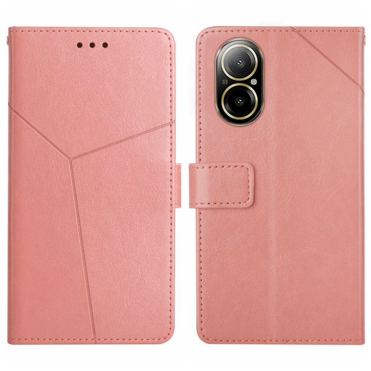 HT01 Y-shaped Pattern Flip Leather Phone Case, For Realme 12+ Global, For Realme 12 Pro/12 Pro+ Global, For Realme C67 4G, For Realme 11 5G Global, For Realme C53, For Realme 11 4G Global, For Realme C65 4G