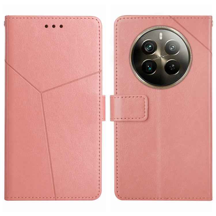 HT01 Y-shaped Pattern Flip Leather Phone Case, For Realme 12 Pro/12 Pro+ Global, For Realme C67 4G, For Realme 11 5G Global, For Realme C53, For Realme 11 4G Global, For Realme C65 4G