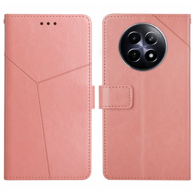HT01 Y-shaped Pattern Flip Leather Phone Case, For Realme 14 5G Global / P3 5G Global, For Realme P3 Pro 5G Global, For Realme 14 Pro+ 5G, For Realme C75 4G, For Realme 13+ 5G Global, For Realme 13 Pro 5G / 13 Pro+ 5G, For Realme C63 4G Global/ C61    ...