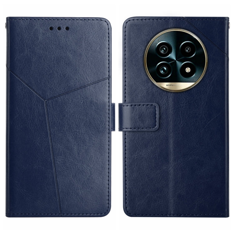 HT01 Y-shaped Pattern Flip Leather Phone Case, For Realme 14 5G Global / P3 5G Global, For Realme P3 Pro 5G Global, For Realme 14 Pro+ 5G, For Realme C75 4G, For Realme 13+ 5G Global, For Realme 13 Pro 5G / 13 Pro+ 5G, For Realme C63 4G Global/ C61    ...