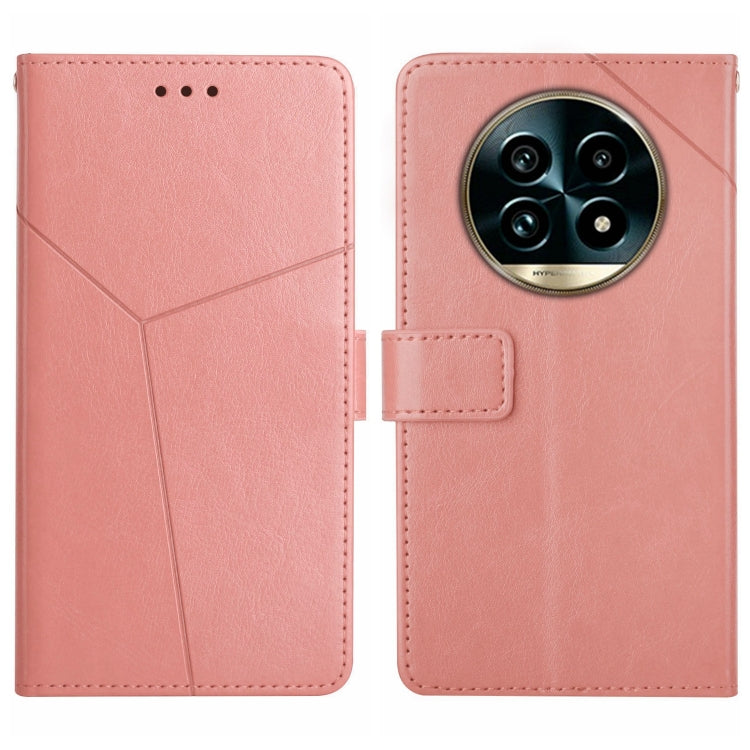HT01 Y-shaped Pattern Flip Leather Phone Case, For Realme 14 5G Global / P3 5G Global, For Realme P3 Pro 5G Global, For Realme 14 Pro+ 5G, For Realme C75 4G, For Realme 13+ 5G Global, For Realme 13 Pro 5G / 13 Pro+ 5G, For Realme C63 4G Global/ C61    ...