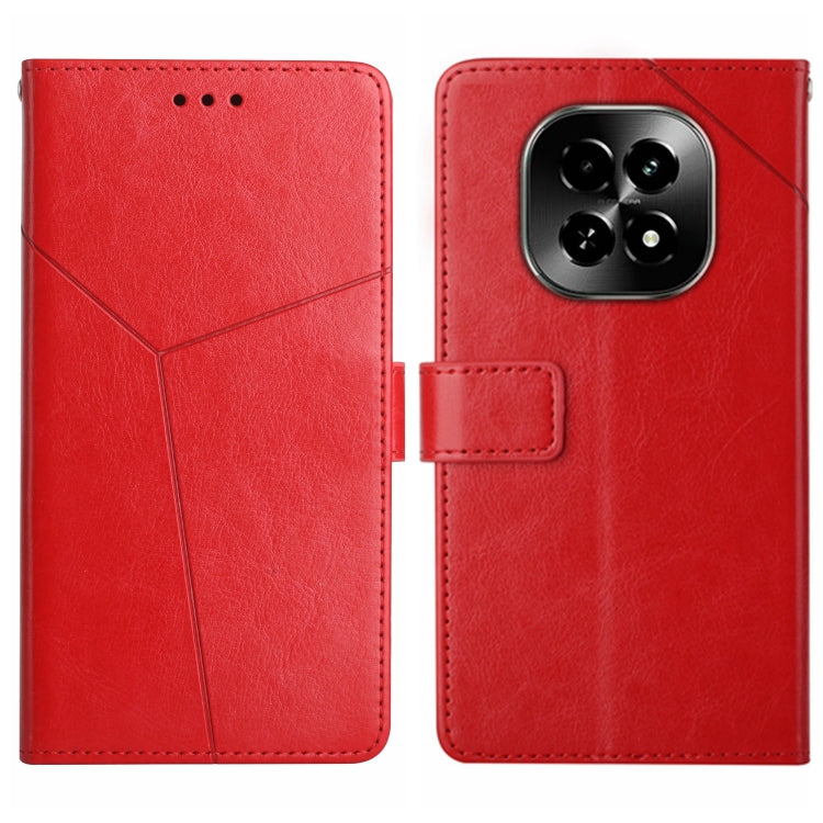 HT01 Y-shaped Pattern Flip Leather Phone Case, For Realme 14 5G Global / P3 5G Global, For Realme P3 Pro 5G Global, For Realme 14 Pro+ 5G, For Realme C75 4G, For Realme 13+ 5G Global, For Realme 13 Pro 5G / 13 Pro+ 5G, For Realme C63 4G Global/ C61    ...