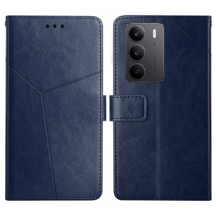 HT01 Y-shaped Pattern Flip Leather Phone Case, For Realme 14 5G Global / P3 5G Global, For Realme P3 Pro 5G Global, For Realme 14 Pro+ 5G, For Realme C75 4G, For Realme 13+ 5G Global, For Realme 13 Pro 5G / 13 Pro+ 5G, For Realme C63 4G Global/ C61    ...