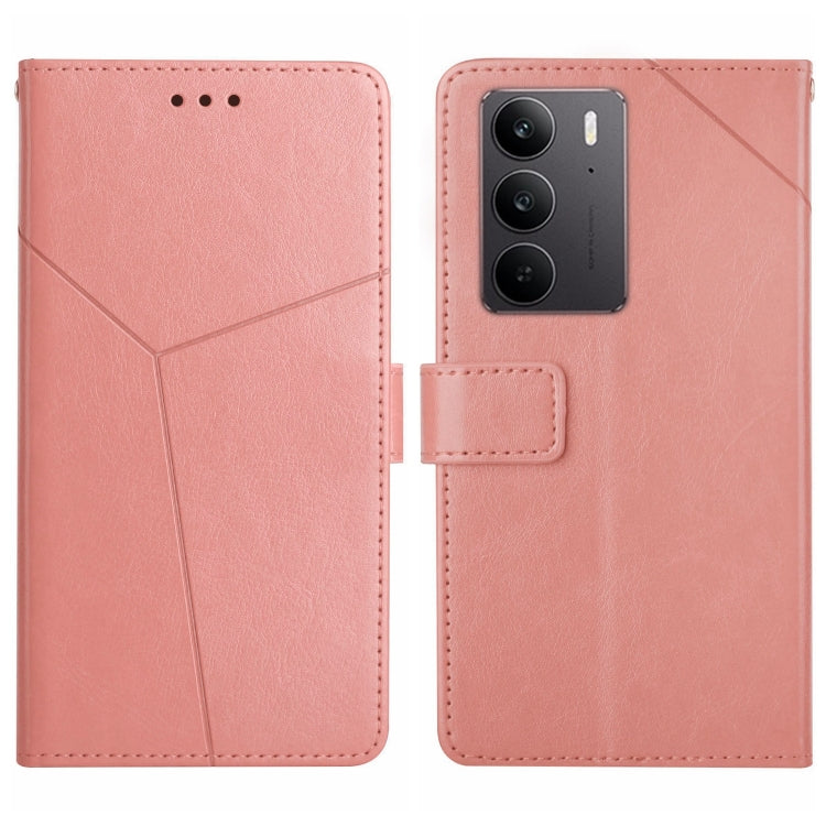 HT01 Y-shaped Pattern Flip Leather Phone Case, For Realme 14 5G Global / P3 5G Global, For Realme P3 Pro 5G Global, For Realme 14 Pro+ 5G, For Realme C75 4G, For Realme 13+ 5G Global, For Realme 13 Pro 5G / 13 Pro+ 5G, For Realme C63 4G Global/ C61    ...