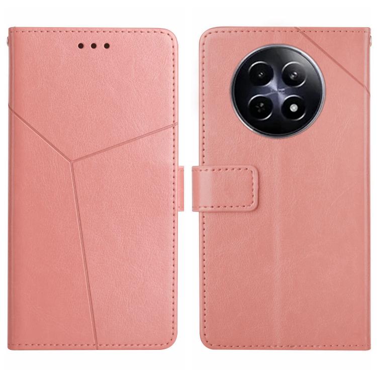 HT01 Y-shaped Pattern Flip Leather Phone Case, For Realme 14 5G Global / P3 5G Global, For Realme P3 Pro 5G Global, For Realme 14 Pro+ 5G, For Realme C75 4G, For Realme 13+ 5G Global, For Realme 13 Pro 5G / 13 Pro+ 5G, For Realme C63 4G Global/ C61    ...