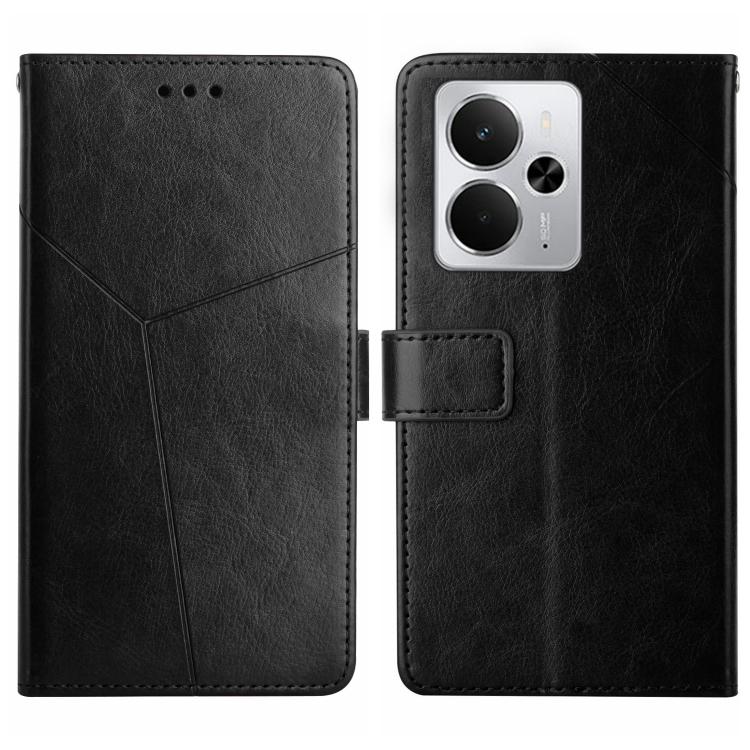 HT01 Y-shaped Pattern Flip Leather Phone Case, For Realme 14 5G Global / P3 5G Global, For Realme P3 Pro 5G Global, For Realme 14 Pro+ 5G, For Realme C75 4G, For Realme 13+ 5G Global, For Realme 13 Pro 5G / 13 Pro+ 5G, For Realme C63 4G Global/ C61    ...