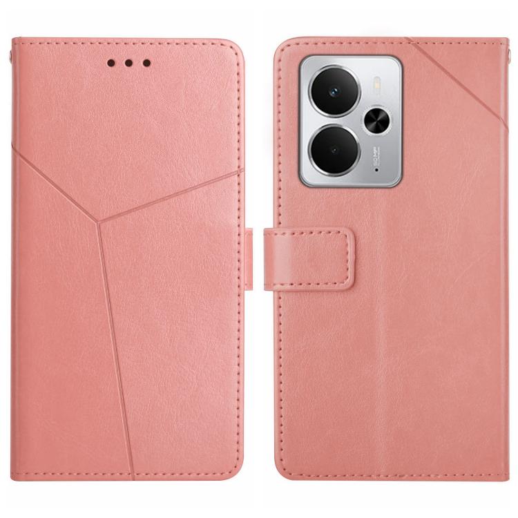 HT01 Y-shaped Pattern Flip Leather Phone Case, For Realme 14 5G Global / P3 5G Global, For Realme P3 Pro 5G Global, For Realme 14 Pro+ 5G, For Realme C75 4G, For Realme 13+ 5G Global, For Realme 13 Pro 5G / 13 Pro+ 5G, For Realme C63 4G Global/ C61    ...