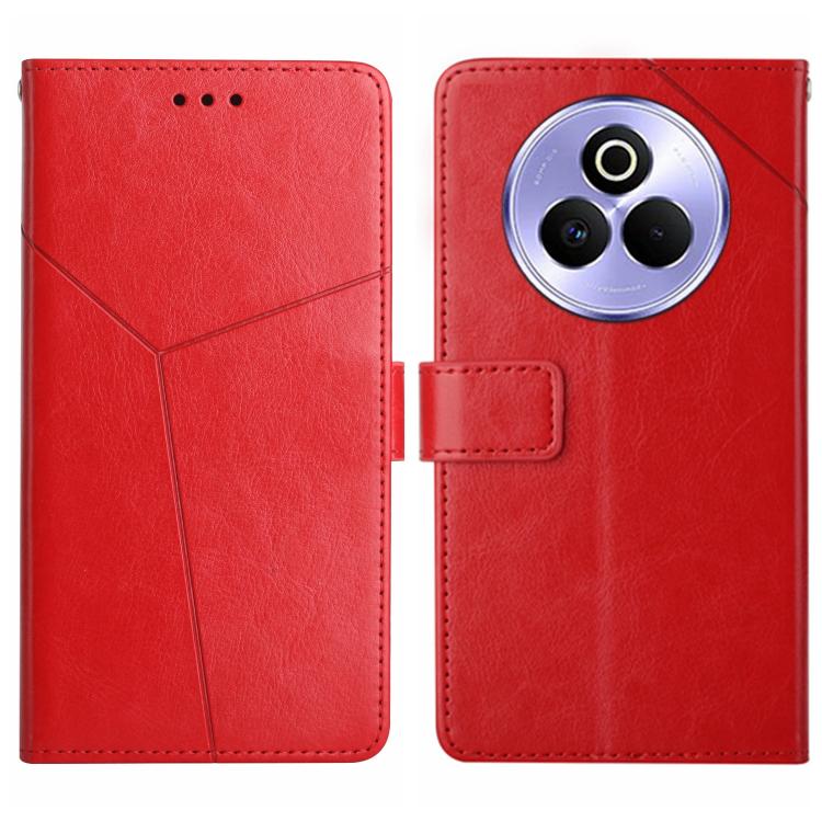 HT01 Y-shaped Pattern Flip Leather Phone Case, For Realme 14 5G Global / P3 5G Global, For Realme P3 Pro 5G Global, For Realme 14 Pro+ 5G, For Realme C75 4G, For Realme 13+ 5G Global, For Realme 13 Pro 5G / 13 Pro+ 5G, For Realme C63 4G Global/ C61    ...