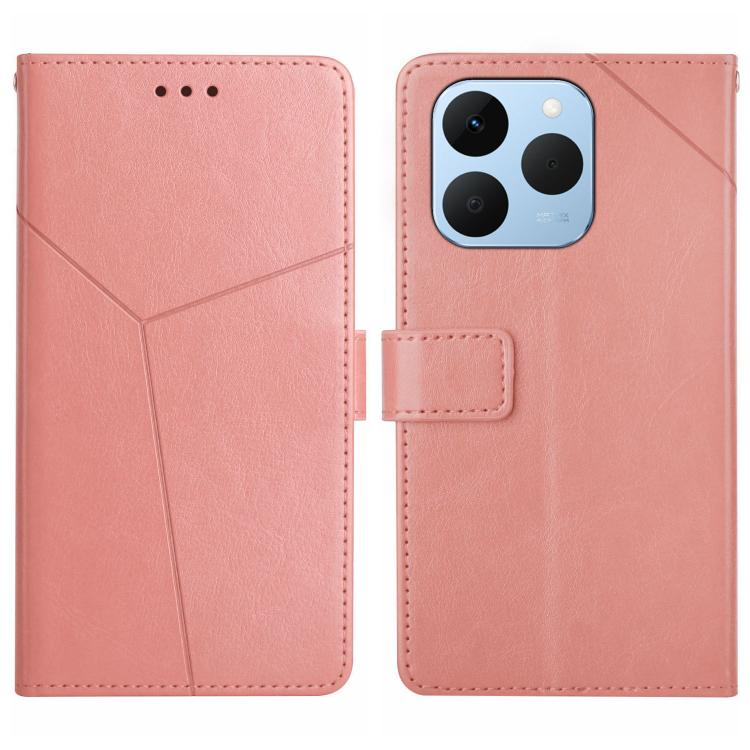 HT01 Y-shaped Pattern Flip Leather Phone Case, For Realme C100 4G, For Realme C83 5G, For Realme 16 Pro+ 5G, For Realme C85 5G, For Realme C85 Pro 4G, For Realme 15T 5G, For Realme 15 5G Global / 15 Pro 5G Global, For Realme C71 4G, For Realme C75 5G
