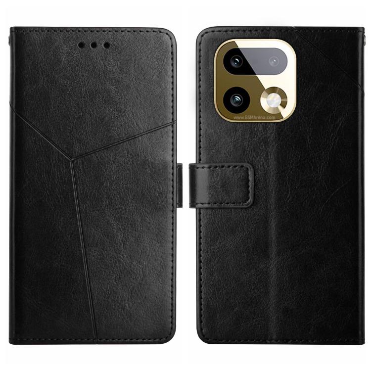 HT01 Y-shaped Pattern Flip Leather Phone Case, For Realme C100 4G, For Realme C83 5G, For Realme 16 Pro+ 5G, For Realme C85 5G, For Realme C85 Pro 4G, For Realme 15T 5G, For Realme 15 5G Global / 15 Pro 5G Global, For Realme C71 4G, For Realme C75 5G