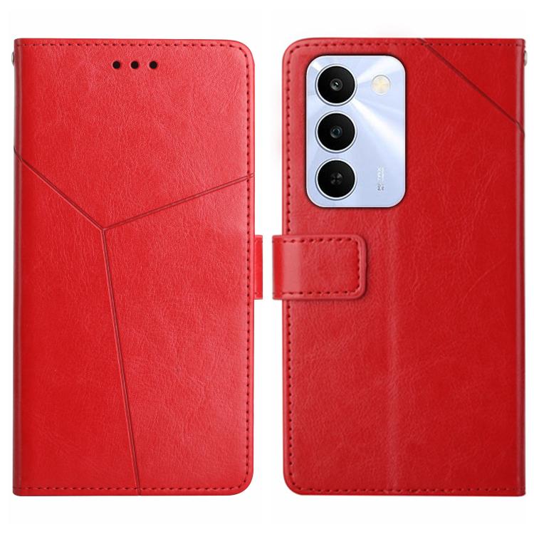 HT01 Y-shaped Pattern Flip Leather Phone Case, For Realme C100 4G, For Realme C83 5G, For Realme 16 Pro+ 5G, For Realme C85 5G, For Realme C85 Pro 4G, For Realme 15T 5G, For Realme 15 5G Global / 15 Pro 5G Global, For Realme C71 4G, For Realme C75 5G