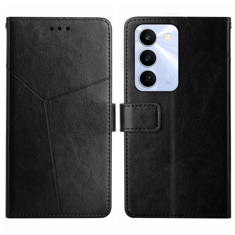 HT01 Y-shaped Pattern Flip Leather Phone Case, For Realme C100 4G, For Realme C83 5G, For Realme 16 Pro+ 5G, For Realme C85 5G, For Realme C85 Pro 4G, For Realme 15T 5G, For Realme 15 5G Global / 15 Pro 5G Global, For Realme C71 4G, For Realme C75 5G
