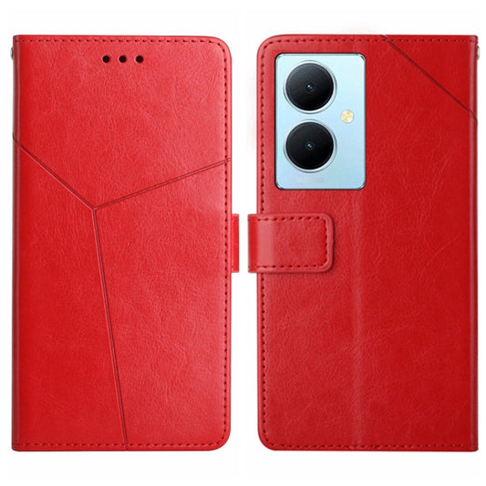 HT01 Y-shaped Pattern Flip Leather Phone Case