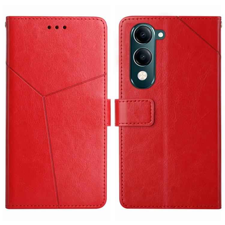 HT01 Y-shaped Pattern Flip Leather Phone Case, For vivo V70 FE 5G, For vivo V70 5G Global / V70 Elite 5G, For vivo V60 Lite 5G, For vivo V60 5G, For vivo Y39 5G Global, For vivo V50 Lite 5G, For vivo Y04 4G / Y29s 5G, For vivo Y29 4G Global            ...
