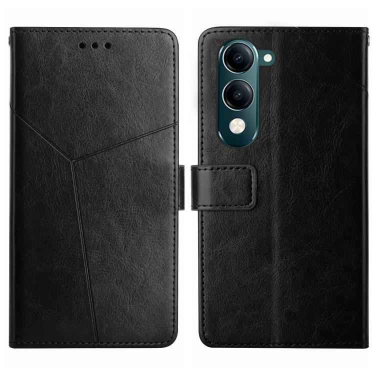 HT01 Y-shaped Pattern Flip Leather Phone Case, For vivo V70 FE 5G, For vivo V70 5G Global / V70 Elite 5G, For vivo V60 Lite 5G, For vivo V60 5G, For vivo Y39 5G Global, For vivo V50 Lite 5G, For vivo Y04 4G / Y29s 5G, For vivo Y29 4G Global            ...