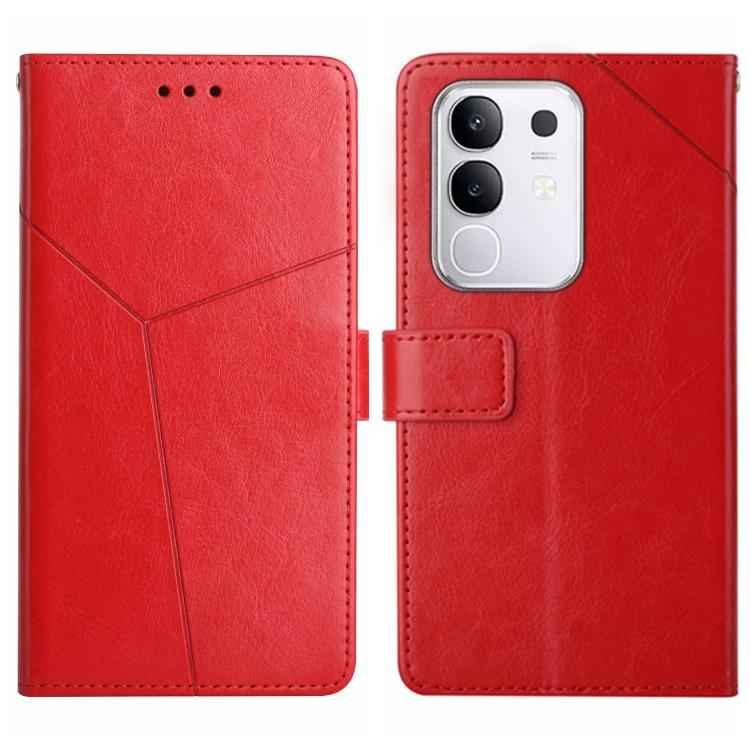 HT01 Y-shaped Pattern Flip Leather Phone Case, For vivo V70 FE 5G, For vivo V70 5G Global / V70 Elite 5G, For vivo V60 Lite 5G, For vivo V60 5G, For vivo Y39 5G Global, For vivo V50 Lite 5G, For vivo Y04 4G / Y29s 5G, For vivo Y29 4G Global            ...