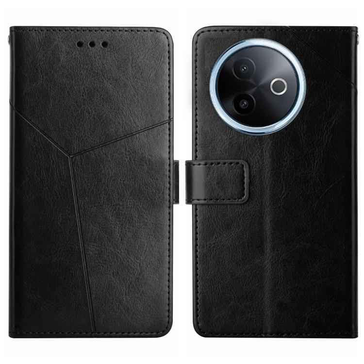 HT01 Y-shaped Pattern Flip Leather Phone Case, For vivo V70 FE 5G, For vivo V70 5G Global / V70 Elite 5G, For vivo V60 Lite 5G, For vivo V60 5G, For vivo Y39 5G Global, For vivo V50 Lite 5G, For vivo Y04 4G / Y29s 5G, For vivo Y29 4G Global            ...