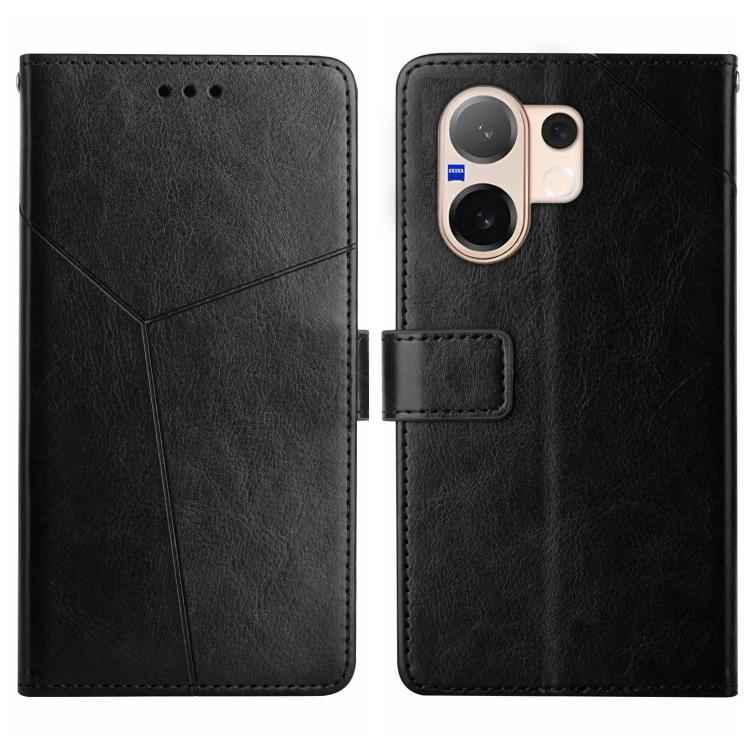 HT01 Y-shaped Pattern Flip Leather Phone Case, For vivo V70 FE 5G, For vivo V70 5G Global / V70 Elite 5G, For vivo V60 Lite 5G, For vivo V60 5G, For vivo Y39 5G Global, For vivo V50 Lite 5G, For vivo Y04 4G / Y29s 5G, For vivo Y29 4G Global            ...