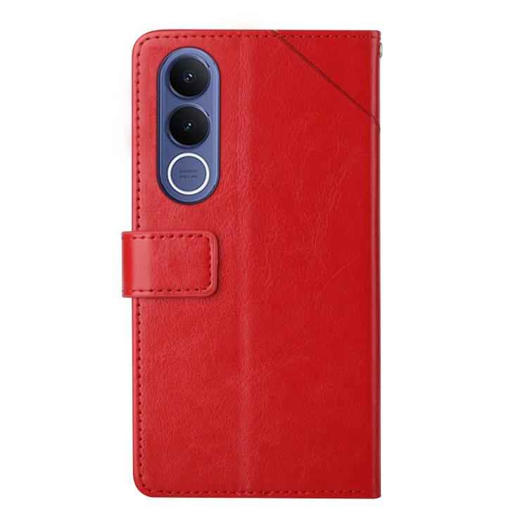 HT01 Y-shaped Pattern Flip Leather Phone Case, For vivo V70 FE 5G, For vivo V70 5G Global / V70 Elite 5G, For vivo V60 Lite 5G, For vivo V60 5G, For vivo Y39 5G Global, For vivo V50 Lite 5G, For vivo Y04 4G / Y29s 5G, For vivo Y29 4G Global            ...