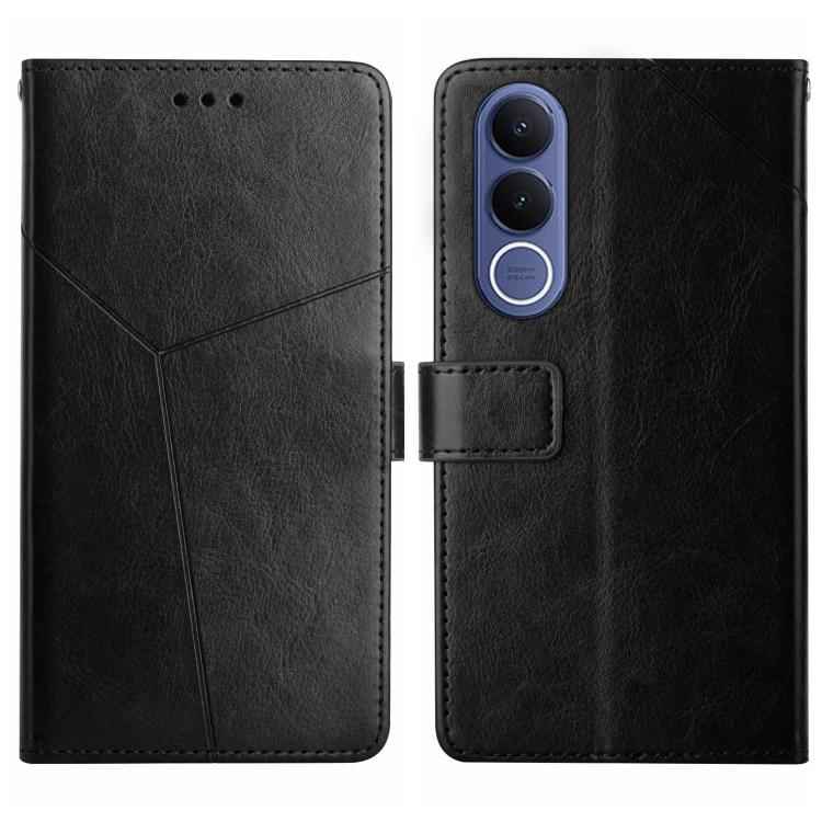 HT01 Y-shaped Pattern Flip Leather Phone Case, For vivo V70 FE 5G, For vivo V70 5G Global / V70 Elite 5G, For vivo V60 Lite 5G, For vivo V60 5G, For vivo Y39 5G Global, For vivo V50 Lite 5G, For vivo Y04 4G / Y29s 5G, For vivo Y29 4G Global            ...