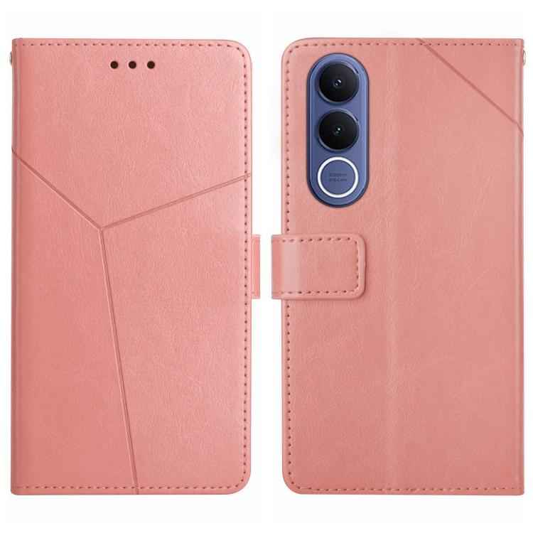 HT01 Y-shaped Pattern Flip Leather Phone Case, For vivo V70 FE 5G, For vivo V70 5G Global / V70 Elite 5G, For vivo V60 Lite 5G, For vivo V60 5G, For vivo Y39 5G Global, For vivo V50 Lite 5G, For vivo Y04 4G / Y29s 5G, For vivo Y29 4G Global            ...