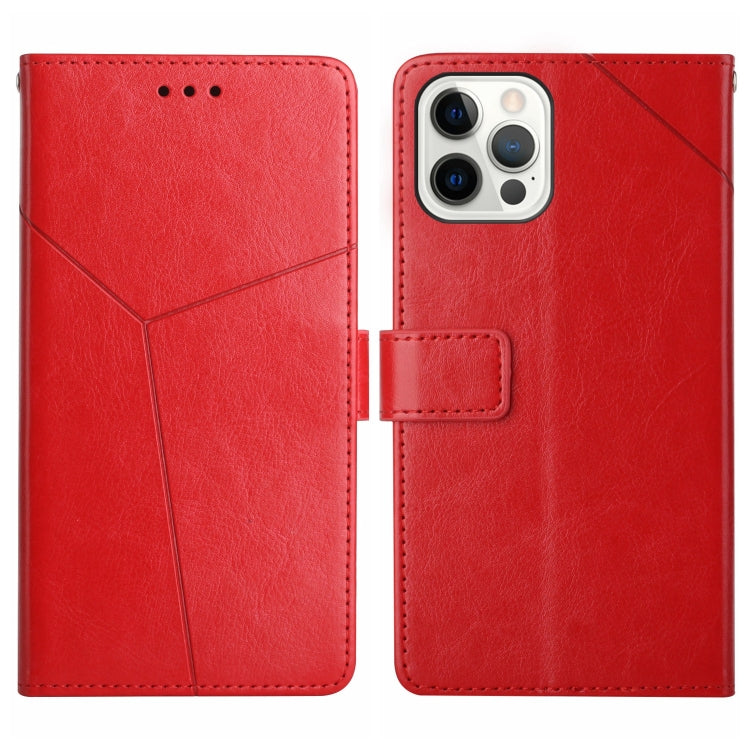HT01 Y-shaped Pattern Flip Leather Phone Case, For iPhone 15 Pro Max, For iPhone 15 Pro, For iPhone 15 Plus, For iPhone 15
