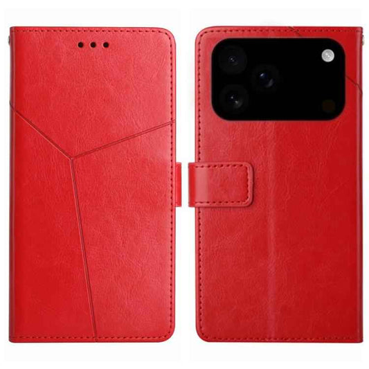 HT01 Y-shaped Pattern Flip Leather Phone Case, For iPhone 17 Pro Max, For iPhone 17 Pro, For iPhone 17, For iPhone Air, For iPhone SE 2024, For iPhone 16 Pro Max, For iPhone 16 Pro, For iPhone 16 Plus, For iPhone 16