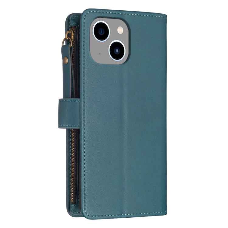 9 Card Slots Zipper Wallet Leather Flip Phone Case, For iPhone 14 Plus, For iPhone 14 / 13, For iPhone 14 Pro, For iPhone 14 Pro Max, For iPhone SE 2022/SE 2020 / 8 / 7, For iPhone 13 Pro Max, For iPhone 13 Pro, For iPhone 12 / 12 Pro