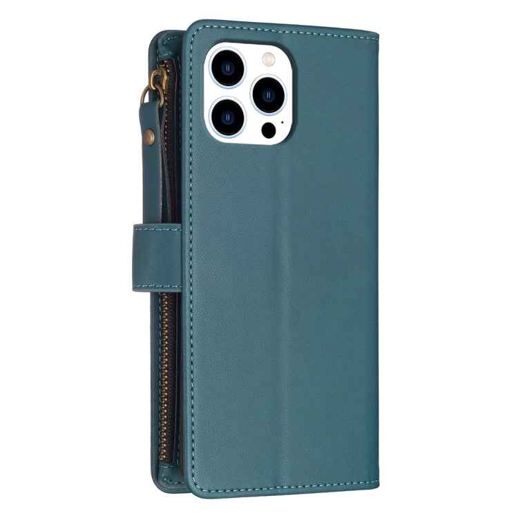9 Card Slots Zipper Wallet Leather Flip Phone Case, For iPhone 16 Pro Max, For iPhone 16 Pro, For iPhone 16 Plus, For iPhone 16, For iPhone 15 Pro Max, For iPhone 15 Pro, For iPhone 15 Plus, For iPhone 15