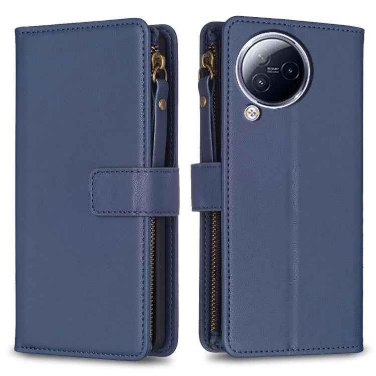 9 Card Slots Zipper Wallet Leather Flip Phone Case, For Xiaomi Poco F5 5G, For Xiaomi Redmi Note 12S 4G, For Xiaomi Redmi Note 12 4G, For Xiaomi Civi 3 5G, For Xiaomi Redmi A1 / A2, For Xiaomi Redmi Note 12 Pro+ 5G Global, For Xiaomi Redmi Note 12 Pro ...
