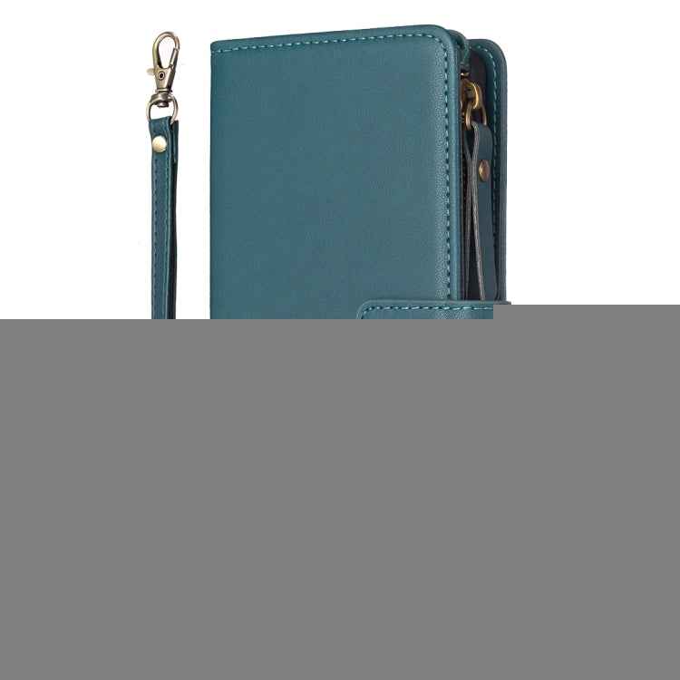 9 Card Slots Zipper Wallet Leather Flip Phone Case, For Xiaomi Redmi 10C, For Xiaomi 12 Pro, For Xiaomi 12, For Xiaomi Redmi Note 11 Pro, For Xiaomi Mi 11T / 11T Pro, For Xiaomi Redmi 10, For Xiaomi Mi 11 Lite, For Xiaomi Redmi Note 10 5G