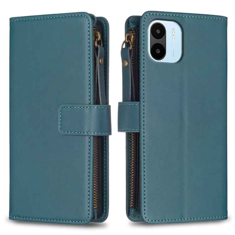 9 Card Slots Zipper Wallet Leather Flip Phone Case, For Xiaomi Poco F5 5G, For Xiaomi Redmi Note 12S 4G, For Xiaomi Redmi Note 12 4G, For Xiaomi Civi 3 5G, For Xiaomi Redmi A1 / A2, For Xiaomi Redmi Note 12 Pro+ 5G Global, For Xiaomi Redmi Note 12 Pro ...