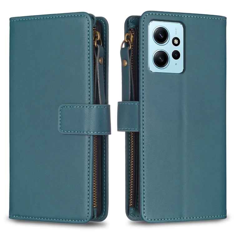 9 Card Slots Zipper Wallet Leather Flip Phone Case, For Xiaomi Poco F5 5G, For Xiaomi Redmi Note 12S 4G, For Xiaomi Redmi Note 12 4G, For Xiaomi Civi 3 5G, For Xiaomi Redmi A1 / A2, For Xiaomi Redmi Note 12 Pro+ 5G Global, For Xiaomi Redmi Note 12 Pro ...