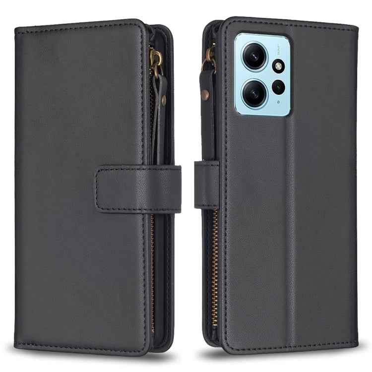 9 Card Slots Zipper Wallet Leather Flip Phone Case, For Xiaomi Poco F5 5G, For Xiaomi Redmi Note 12S 4G, For Xiaomi Redmi Note 12 4G, For Xiaomi Civi 3 5G, For Xiaomi Redmi A1 / A2, For Xiaomi Redmi Note 12 Pro+ 5G Global, For Xiaomi Redmi Note 12 Pro ...
