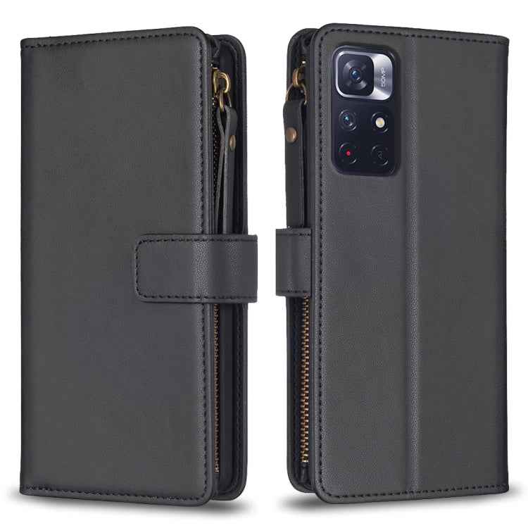 9 Card Slots Zipper Wallet Leather Flip Phone Case, For Xiaomi Poco F5 5G, For Xiaomi Redmi Note 12S 4G, For Xiaomi Redmi Note 12 4G, For Xiaomi Civi 3 5G, For Xiaomi Redmi A1 / A2, For Xiaomi Redmi Note 12 Pro+ 5G Global, For Xiaomi Redmi Note 12 Pro ...