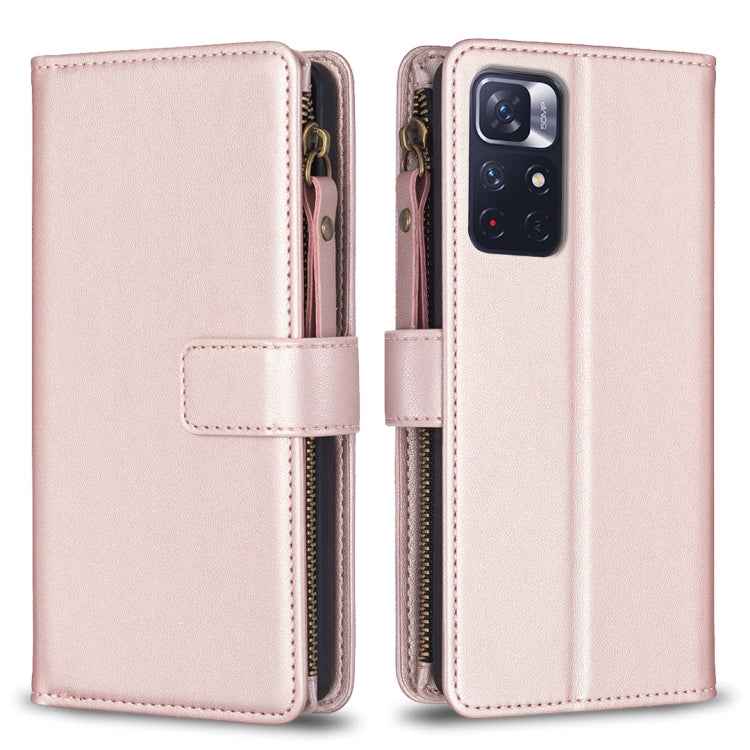 9 Card Slots Zipper Wallet Leather Flip Phone Case, For Xiaomi Poco F5 5G, For Xiaomi Redmi Note 12S 4G, For Xiaomi Redmi Note 12 4G, For Xiaomi Civi 3 5G, For Xiaomi Redmi A1 / A2, For Xiaomi Redmi Note 12 Pro+ 5G Global, For Xiaomi Redmi Note 12 Pro ...