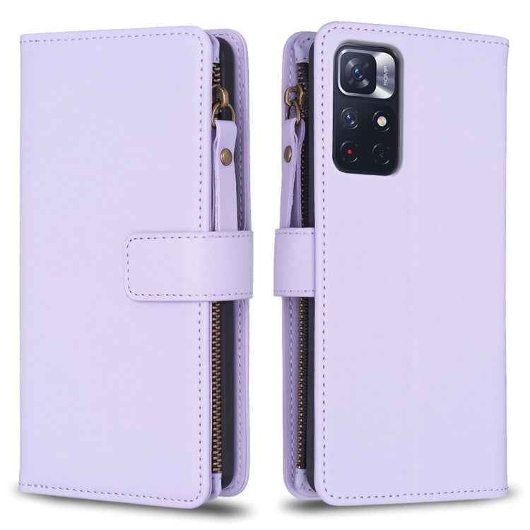 9 Card Slots Zipper Wallet Leather Flip Phone Case, For Xiaomi Poco F5 5G, For Xiaomi Redmi Note 12S 4G, For Xiaomi Redmi Note 12 4G, For Xiaomi Civi 3 5G, For Xiaomi Redmi A1 / A2, For Xiaomi Redmi Note 12 Pro+ 5G Global, For Xiaomi Redmi Note 12 Pro ...