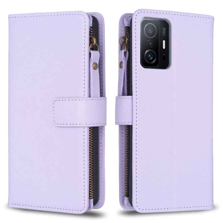 9 Card Slots Zipper Wallet Leather Flip Phone Case, For Xiaomi Redmi 10C, For Xiaomi 12 Pro, For Xiaomi 12, For Xiaomi Redmi Note 11 Pro, For Xiaomi Mi 11T / 11T Pro, For Xiaomi Redmi 10, For Xiaomi Mi 11 Lite, For Xiaomi Redmi Note 10 5G