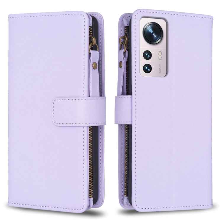 9 Card Slots Zipper Wallet Leather Flip Phone Case, For Xiaomi Redmi 10C, For Xiaomi 12 Pro, For Xiaomi 12, For Xiaomi Redmi Note 11 Pro, For Xiaomi Mi 11T / 11T Pro, For Xiaomi Redmi 10, For Xiaomi Mi 11 Lite, For Xiaomi Redmi Note 10 5G