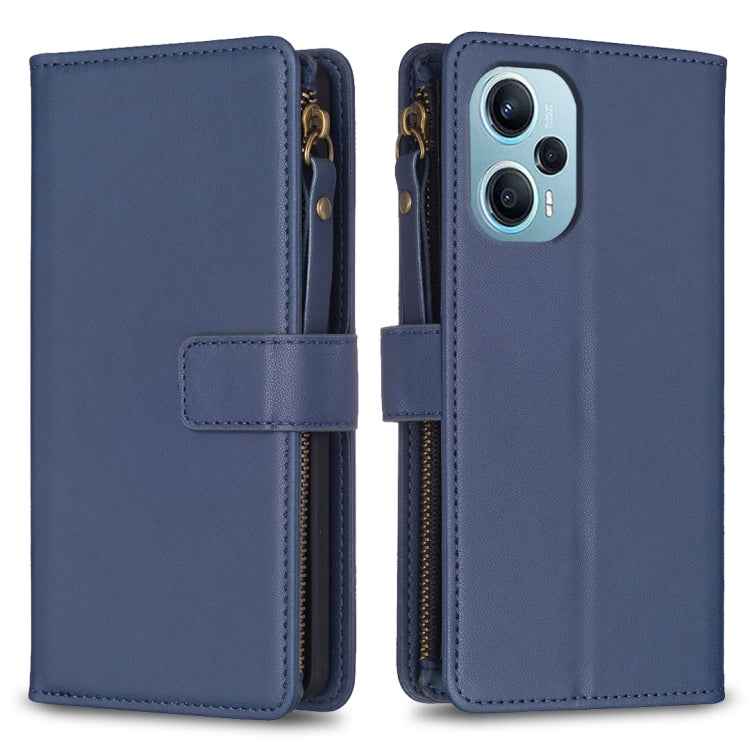 9 Card Slots Zipper Wallet Leather Flip Phone Case, For Xiaomi Poco F5 5G, For Xiaomi Redmi Note 12S 4G, For Xiaomi Redmi Note 12 4G, For Xiaomi Civi 3 5G, For Xiaomi Redmi A1 / A2, For Xiaomi Redmi Note 12 Pro+ 5G Global, For Xiaomi Redmi Note 12 Pro ...