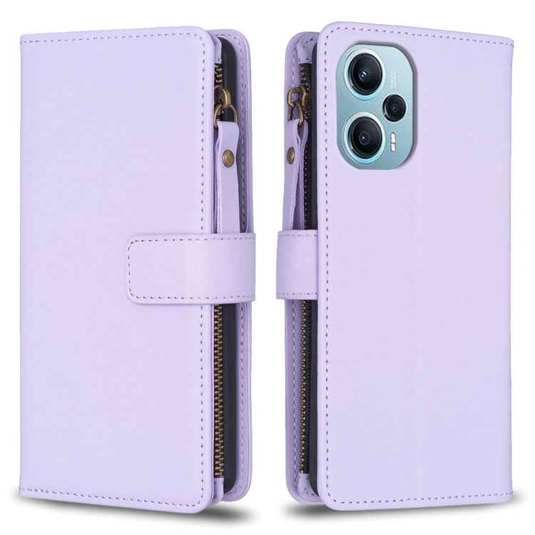 9 Card Slots Zipper Wallet Leather Flip Phone Case, For Xiaomi Poco F5 5G, For Xiaomi Redmi Note 12S 4G, For Xiaomi Redmi Note 12 4G, For Xiaomi Civi 3 5G, For Xiaomi Redmi A1 / A2, For Xiaomi Redmi Note 12 Pro+ 5G Global, For Xiaomi Redmi Note 12 Pro ...