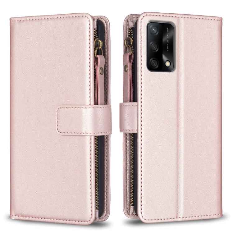 9 Card Slots Zipper Wallet Leather Flip Phone Case, For OPPO Find X6 Pro, For OPPO Find X6, For OPPO A96 5G / Reno7 Z, For OPPO A94 4G / Reno5 F / F19 Pro, For OPPO A94 5G / F19 Pro+ / Reno5 Z 5G, For OPPO A74 5G / A93 5G / A54 5G                      ...