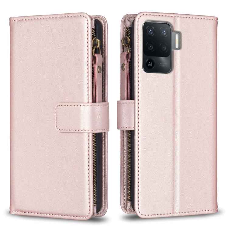 9 Card Slots Zipper Wallet Leather Flip Phone Case, For OPPO Find X6 Pro, For OPPO Find X6, For OPPO A96 5G / Reno7 Z, For OPPO A94 4G / Reno5 F / F19 Pro, For OPPO A94 5G / F19 Pro+ / Reno5 Z 5G, For OPPO A74 5G / A93 5G / A54 5G                      ...