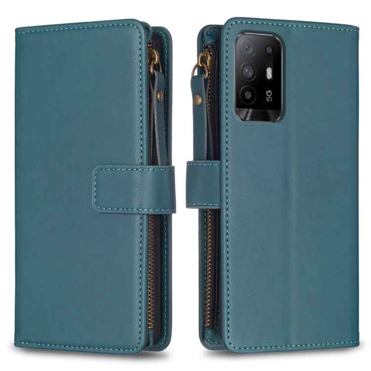 9 Card Slots Zipper Wallet Leather Flip Phone Case, For OPPO Find X6 Pro, For OPPO Find X6, For OPPO A96 5G / Reno7 Z, For OPPO A94 4G / Reno5 F / F19 Pro, For OPPO A94 5G / F19 Pro+ / Reno5 Z 5G, For OPPO A74 5G / A93 5G / A54 5G                      ...