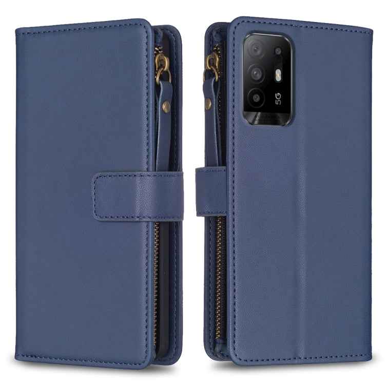 9 Card Slots Zipper Wallet Leather Flip Phone Case, For OPPO Find X6 Pro, For OPPO Find X6, For OPPO A96 5G / Reno7 Z, For OPPO A94 4G / Reno5 F / F19 Pro, For OPPO A94 5G / F19 Pro+ / Reno5 Z 5G, For OPPO A74 5G / A93 5G / A54 5G                      ...