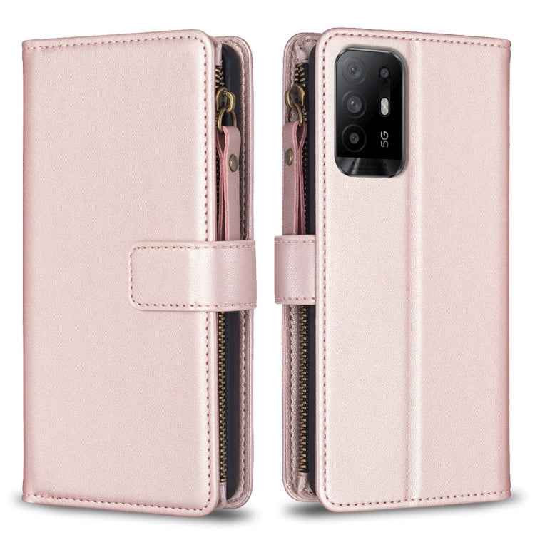 9 Card Slots Zipper Wallet Leather Flip Phone Case, For OPPO Find X6 Pro, For OPPO Find X6, For OPPO A96 5G / Reno7 Z, For OPPO A94 4G / Reno5 F / F19 Pro, For OPPO A94 5G / F19 Pro+ / Reno5 Z 5G, For OPPO A74 5G / A93 5G / A54 5G                      ...