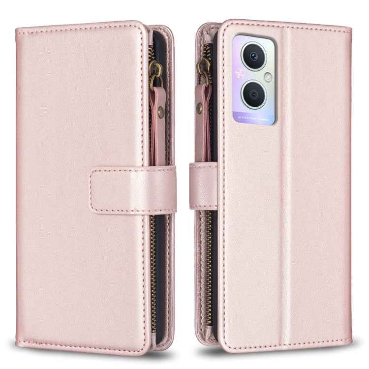 9 Card Slots Zipper Wallet Leather Flip Phone Case, For OPPO Find X6 Pro, For OPPO Find X6, For OPPO A96 5G / Reno7 Z, For OPPO A94 4G / Reno5 F / F19 Pro, For OPPO A94 5G / F19 Pro+ / Reno5 Z 5G, For OPPO A74 5G / A93 5G / A54 5G                      ...