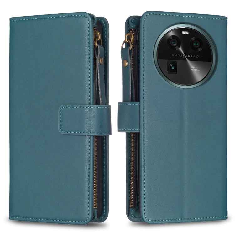 9 Card Slots Zipper Wallet Leather Flip Phone Case, For OPPO Find X6 Pro, For OPPO Find X6, For OPPO A96 5G / Reno7 Z, For OPPO A94 4G / Reno5 F / F19 Pro, For OPPO A94 5G / F19 Pro+ / Reno5 Z 5G, For OPPO A74 5G / A93 5G / A54 5G                      ...